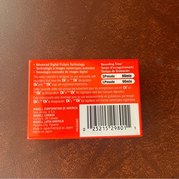 New TDK DVC Mini Camcorders Superior Grade Cassette Recording Tapes 60 Min Set 4 - Picture 6 of 6